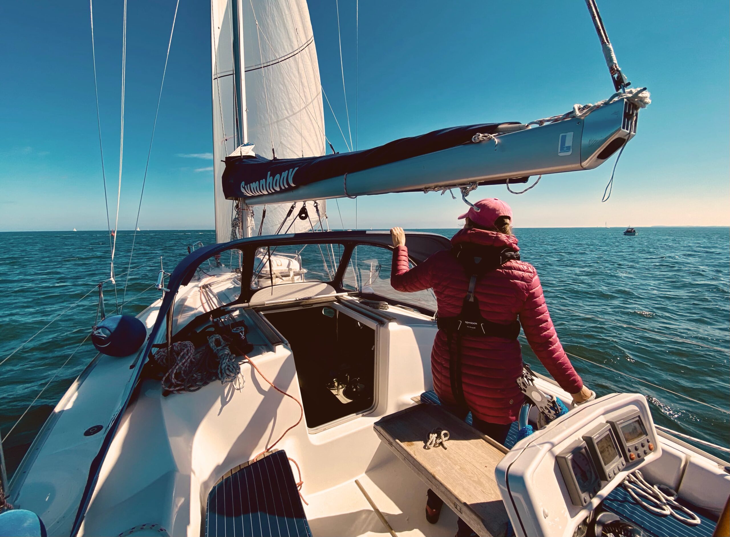 SY Symphony auf der Ostsee